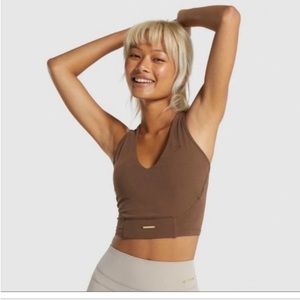 Whitney Simmons Brown Top Size Small